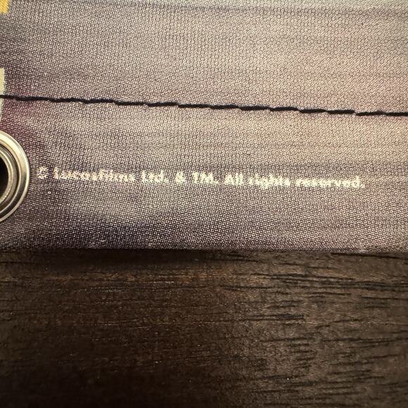 VTG Star Wars Episode 1 Anakin Pencil Pouch School Supply 3 Ring Binder Bag - Picture 6 of 12